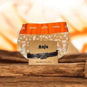 Anju Handcrafted Artisan Leather Bracelet